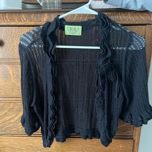 Juicy couture y2k 2000s black sweater